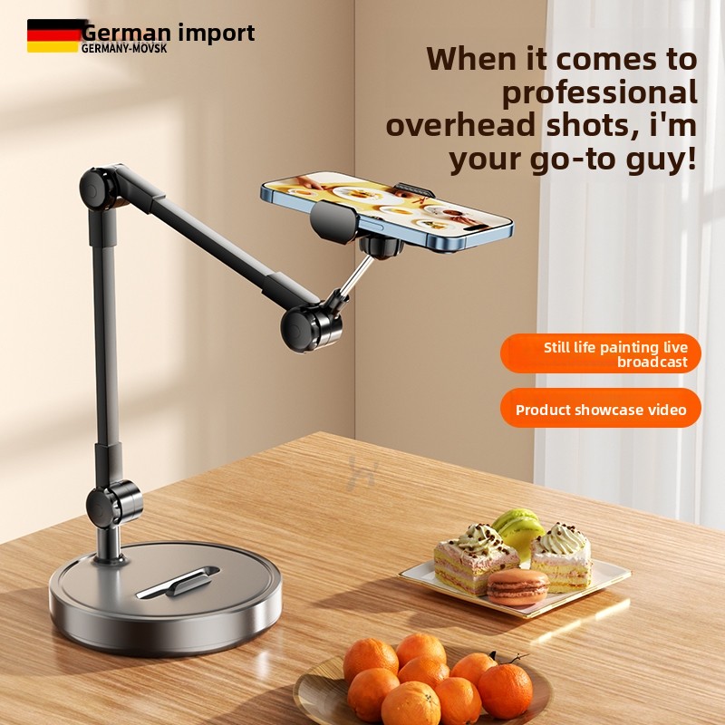 Woodworking Online Course - Desktop Overhead Phone Stand Tripod For
