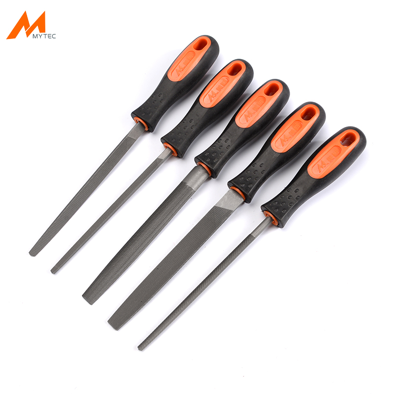 Woodworking Rasps And Files - 5pcs Medium-Toothed Metal Files Set for
