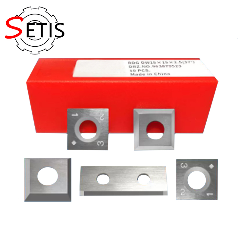 Woodworking Jointer - Woodworking Disposable Carbide Inserts — Spiral