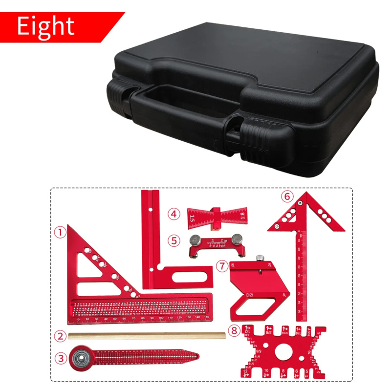Woodworking Kit - Woodworking Aluminum Square Kit with Box