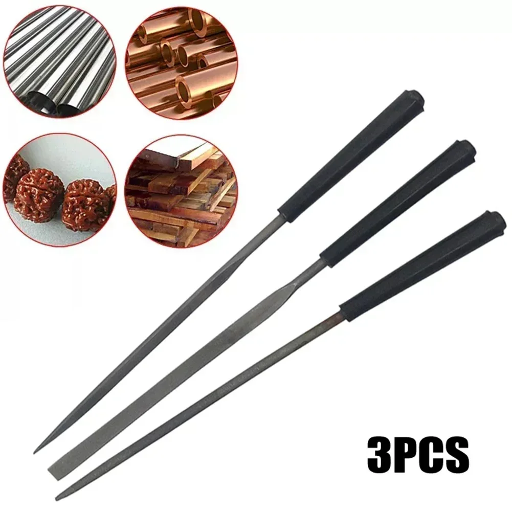 Woodworking Rasps And Files - 3pcs Needle Files Set Small Steel