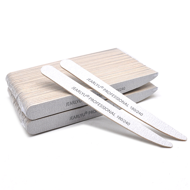 Woodworking Files - 50pcs Lancet Wooden Nail Files 100/180/240