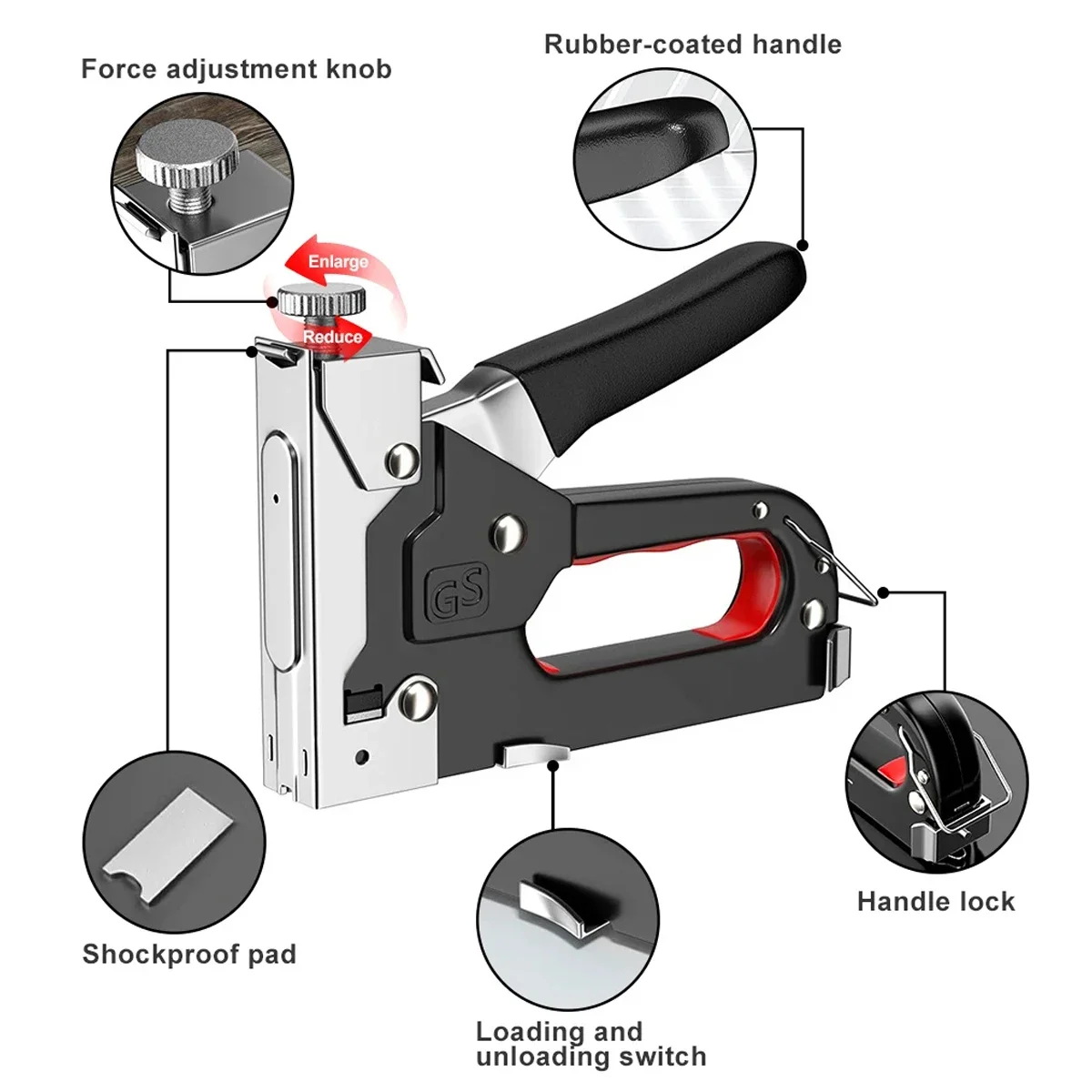4 In 1 Manual Nailing Gun Cons - Woodworking Ebook review and price