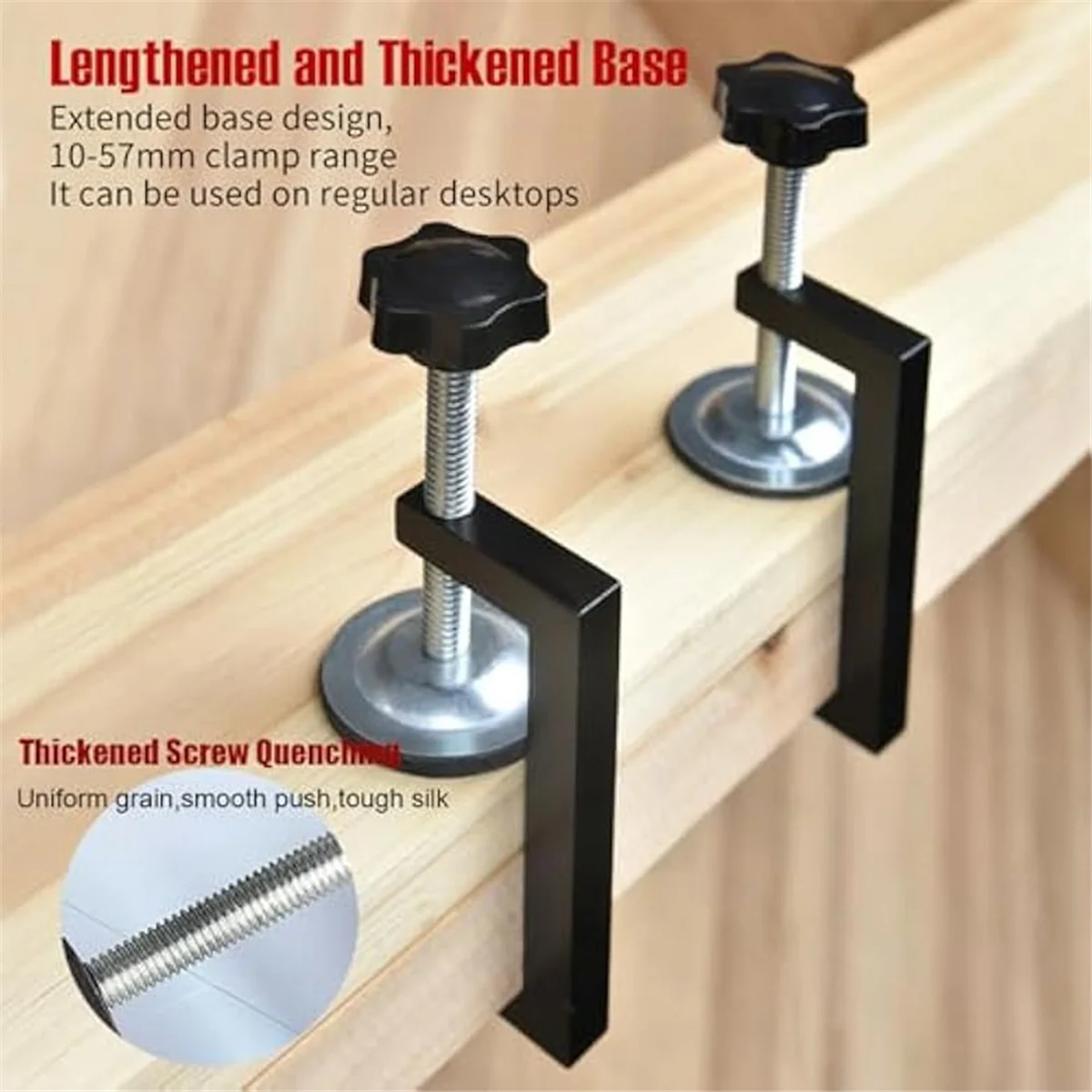 A06K 4pc G Clamps for Woodwork - Woodworking Cutting Tools review and price