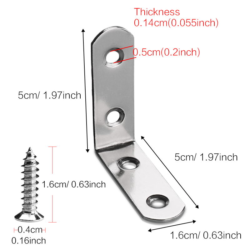 3-20 Pcs L Bracket Stainless S - Woodworking X Brace review and price