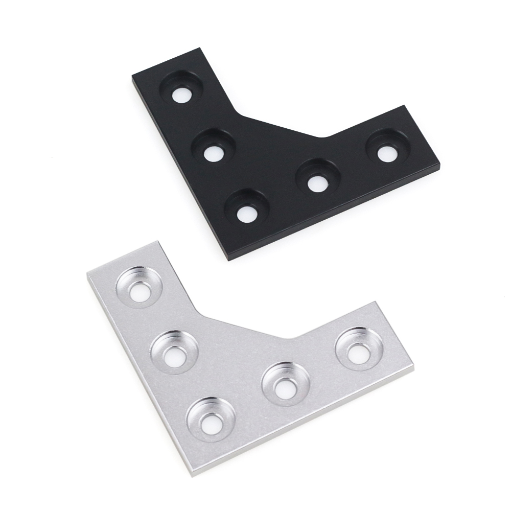 4Pcs/lot L Type 5 Holes 90 Deg - Woodworking Joint Types review and price