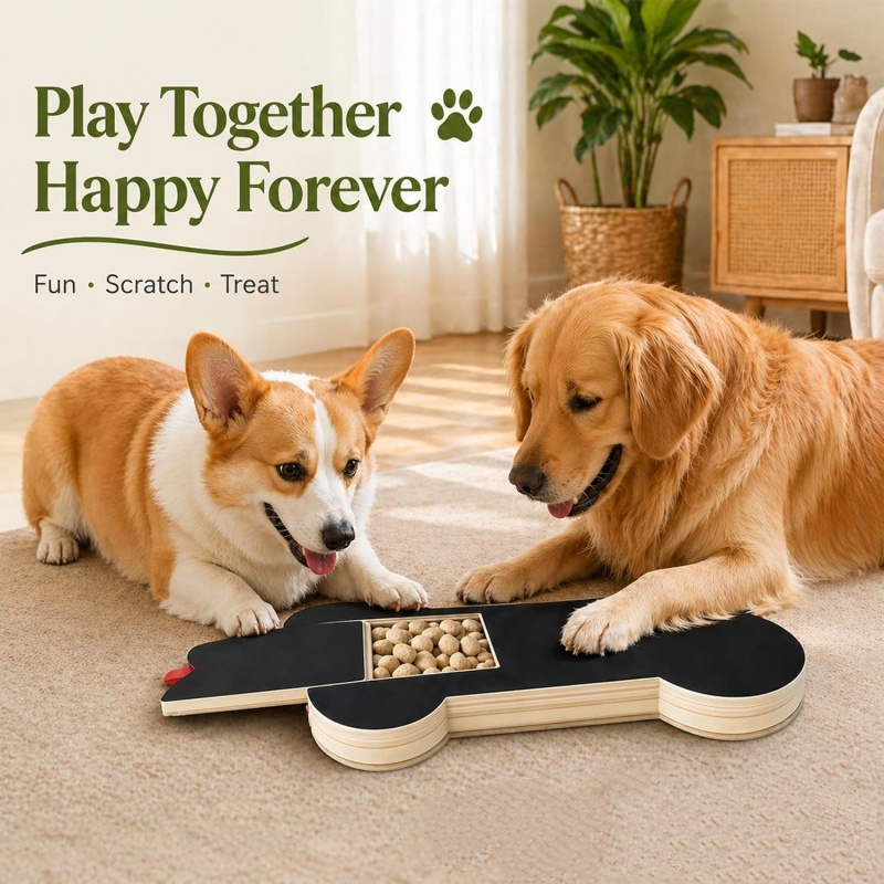 Wooden Dog Nail Scratch Board  - Woodworking Files review and price