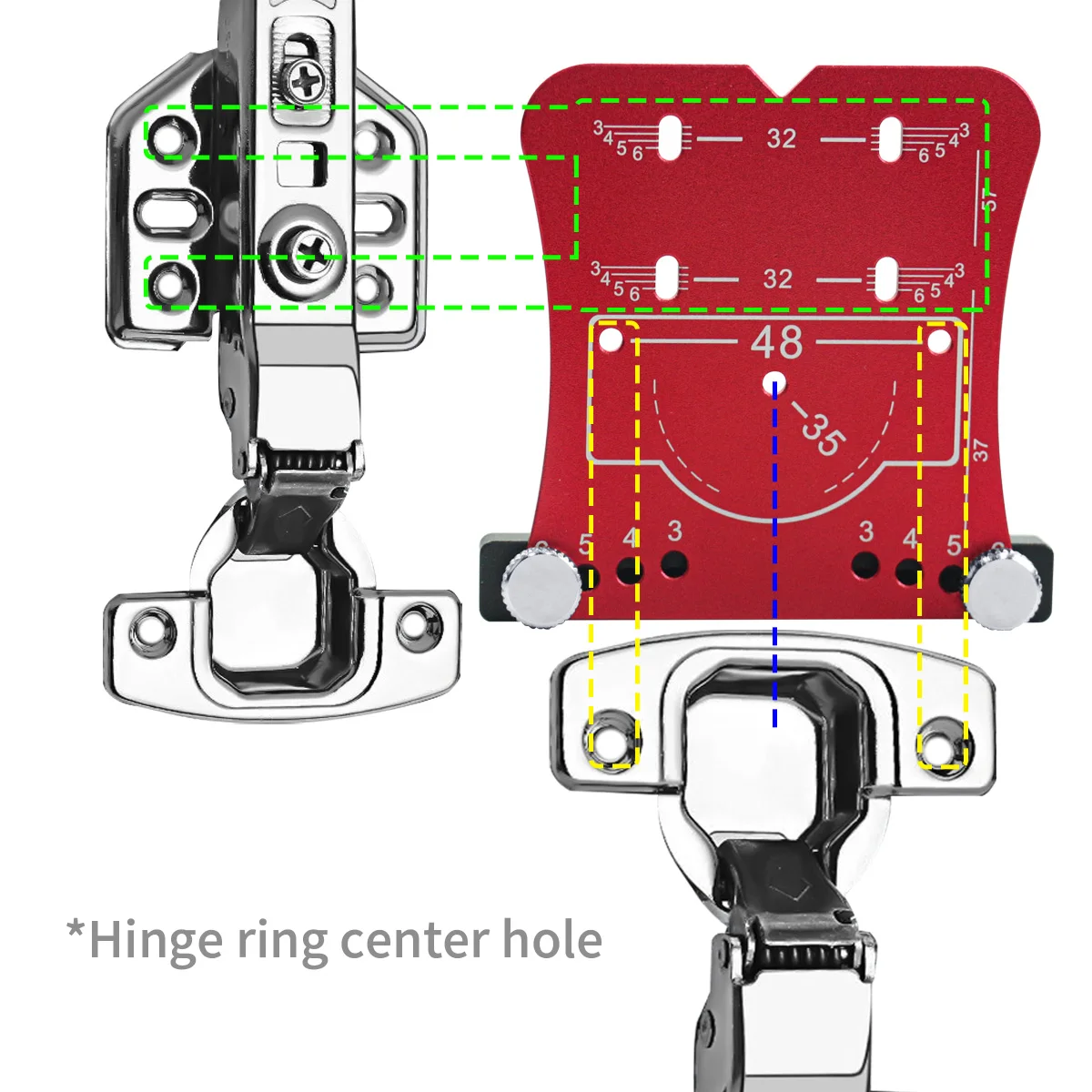 35mm Hinge Hole Positioning Te - Woodworking Classes review and price