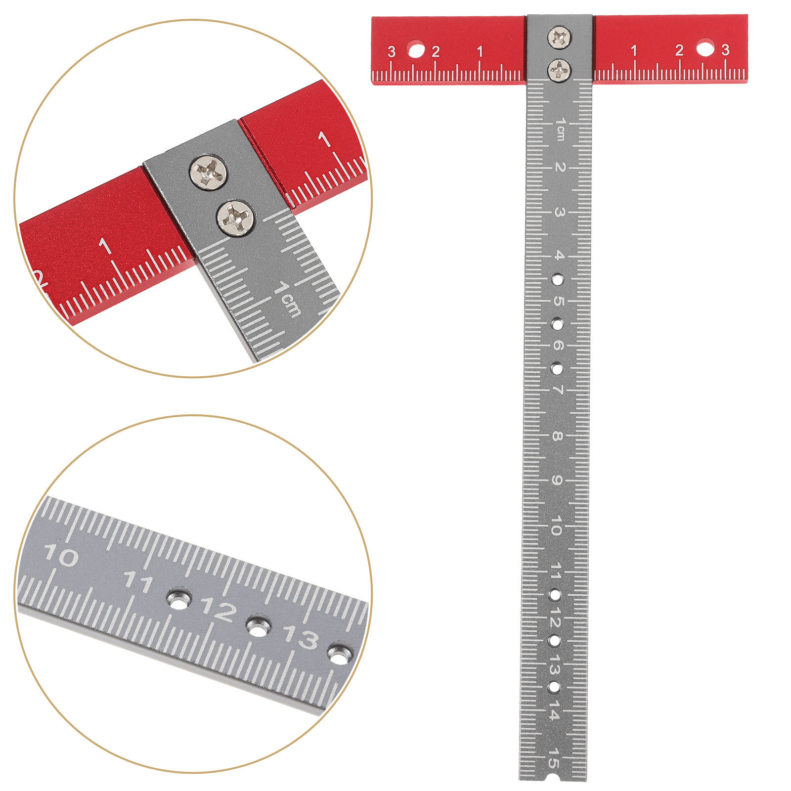 T Ruler Aluminum Alloy Precise - Woodworking Classes review and price