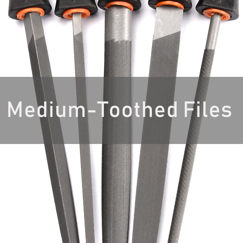 5pcs Medium-Toothed Metal File - Woodworking Rasps And Files review and price