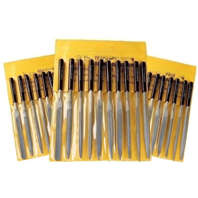 10pcs/set Metal Needle File Se - Woodworking Rasps And Files review and price