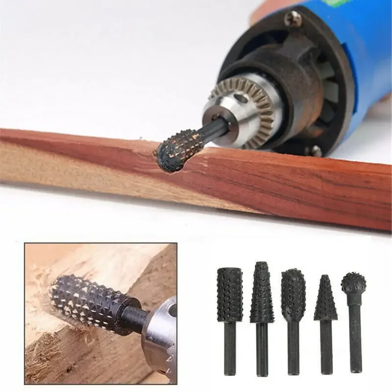 5PCS Rotary Craft Files Rotary - Woodworking Rasps And Files review and price