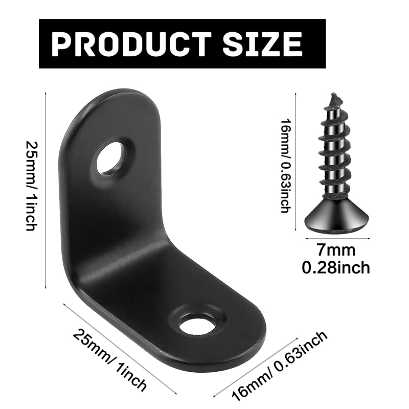 5-40 pcs, Corner Brace 25 x 25 - Woodworking X Brace review and price