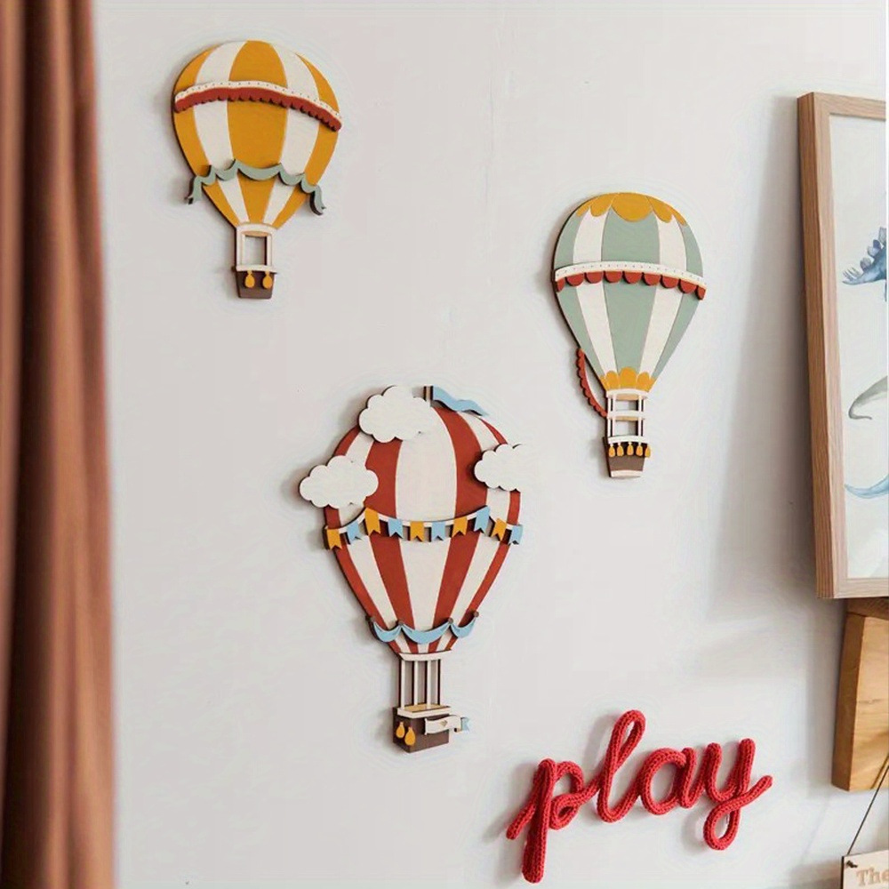 3D Wooden Hot Air Balloon Deco - Woodworking Zone review and price