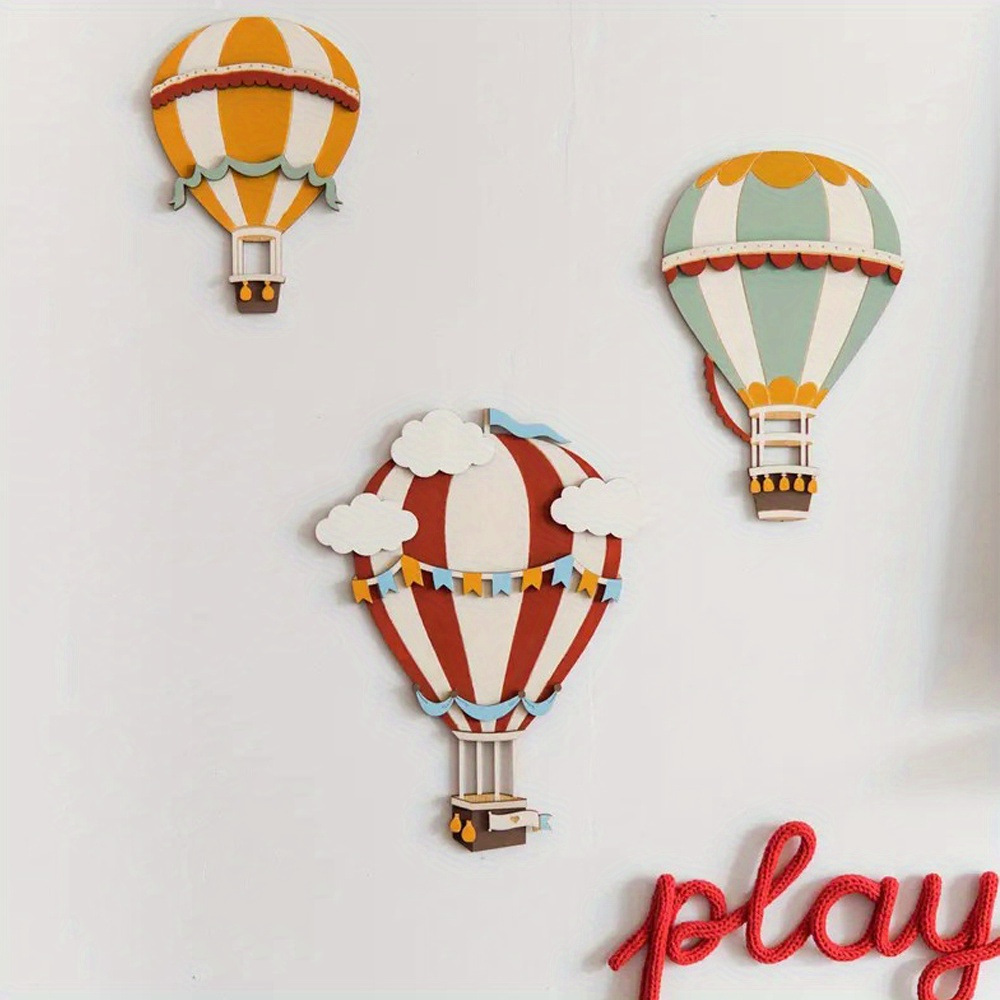 3D Wooden Hot Air Balloon Deco - Woodworking Zone review and price