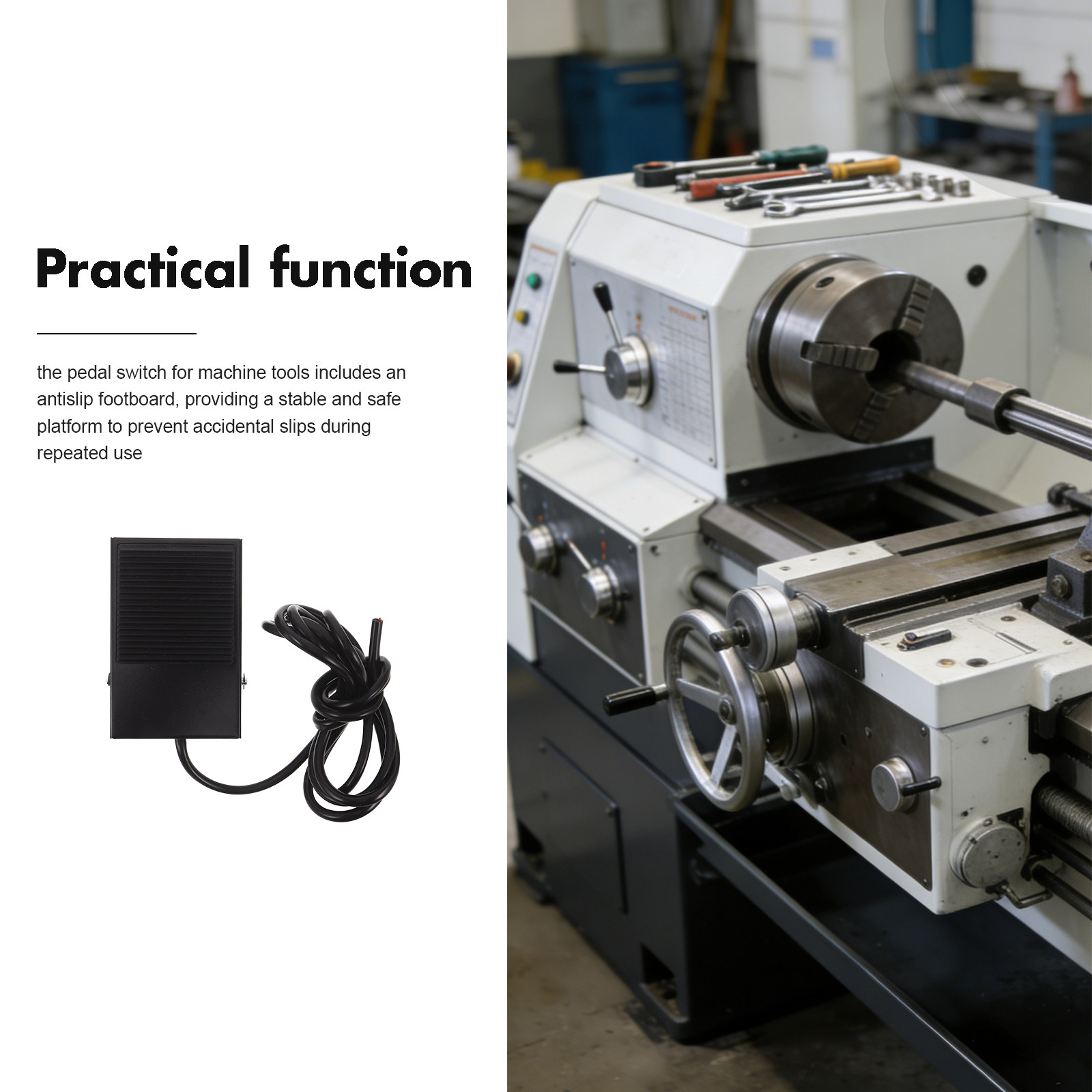 Momentary Foot Pedal Switch fo - Woodworking Machines review and price