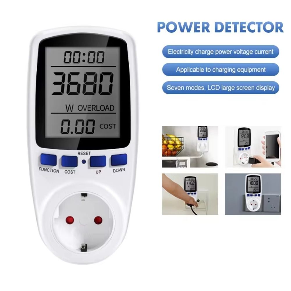220V 110V Digital LCD Wattmete - Woodworking Uk review and price