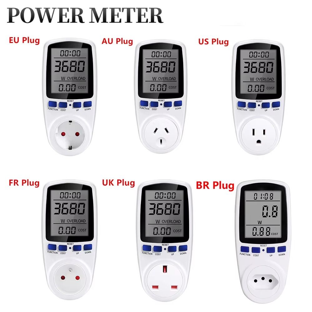 220V 110V Digital LCD Wattmete - Woodworking Uk review and price