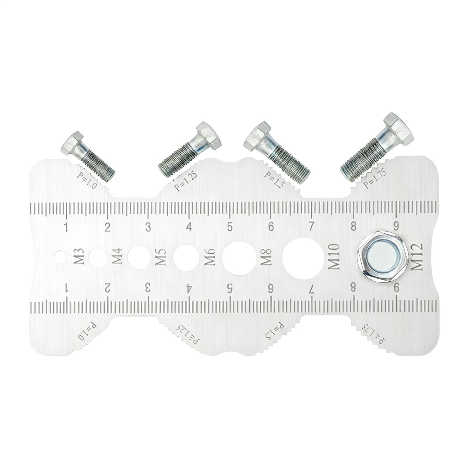 Screw Size Gauge Portable Pitc - Woodworking For Engineers review and price