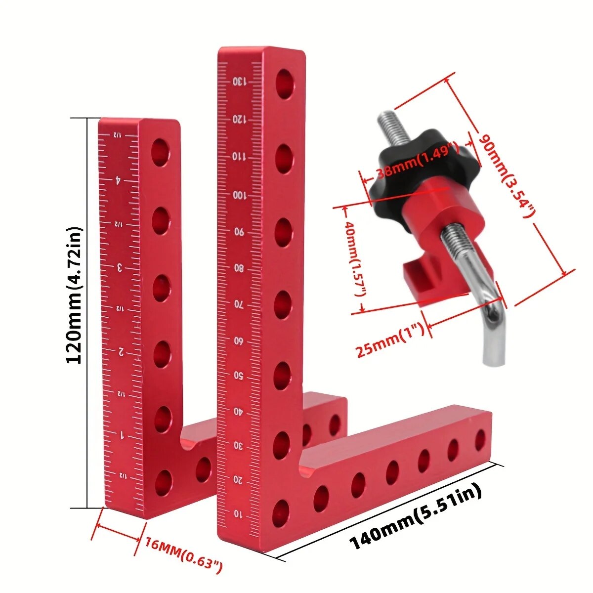 1Set 90 Degree Positioning Squ - Woodworking Classes review and price