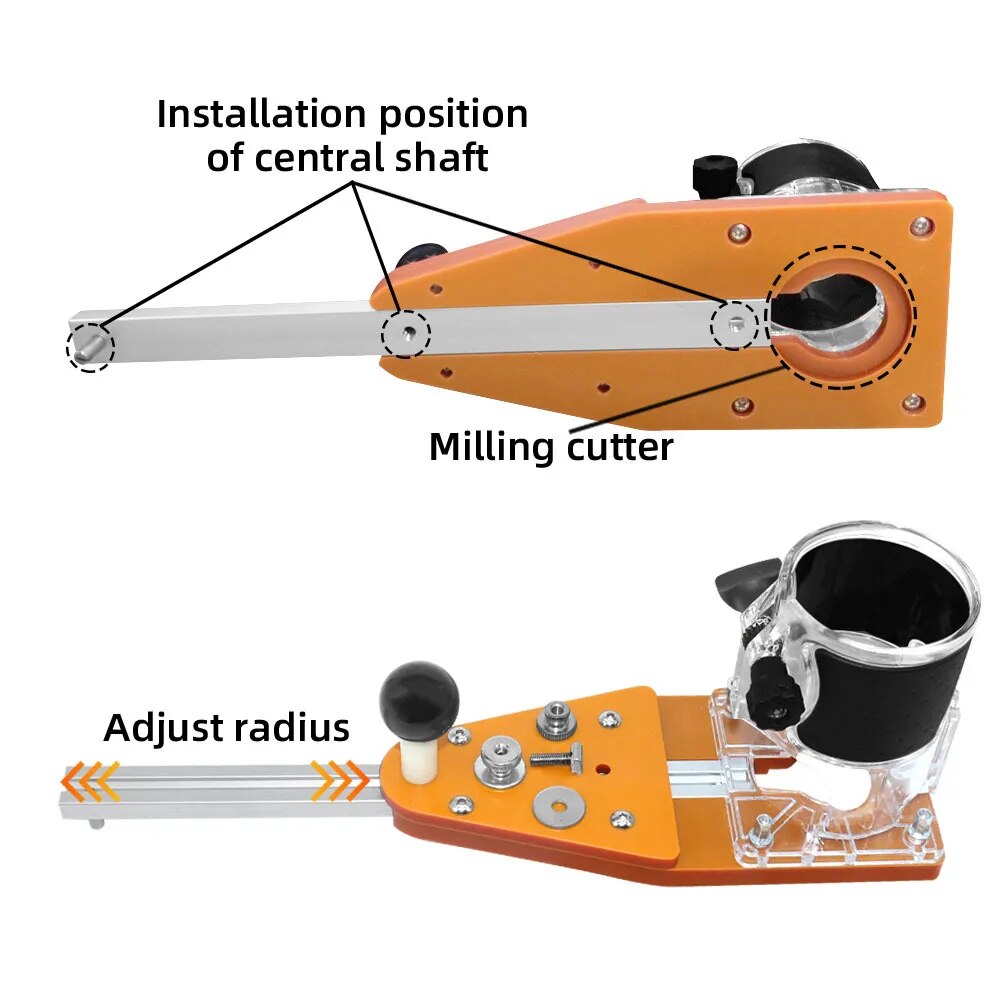 Circle Cutting Jig for Makita  - Woodworking Jointer review and price