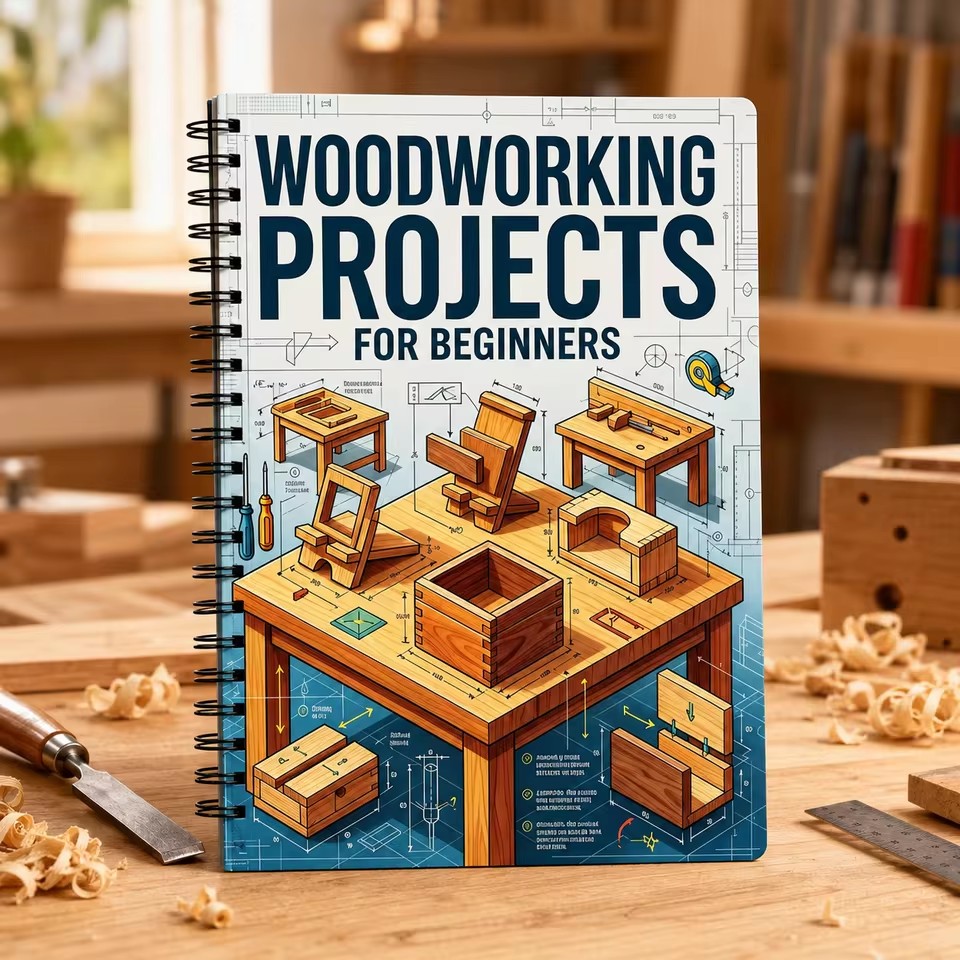 Beginner Woodworking Guide DIY - Woodworking Ebook review and price