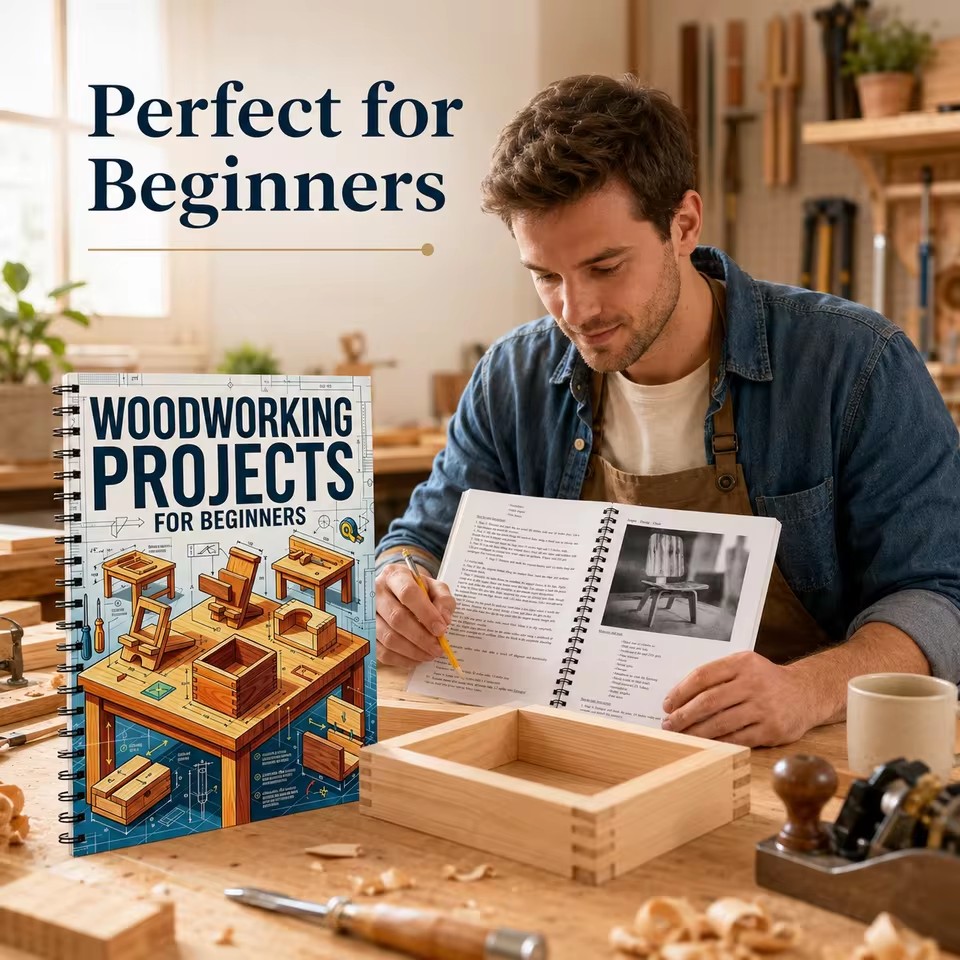 Beginner Woodworking Guide DIY - Woodworking Ebook review and price