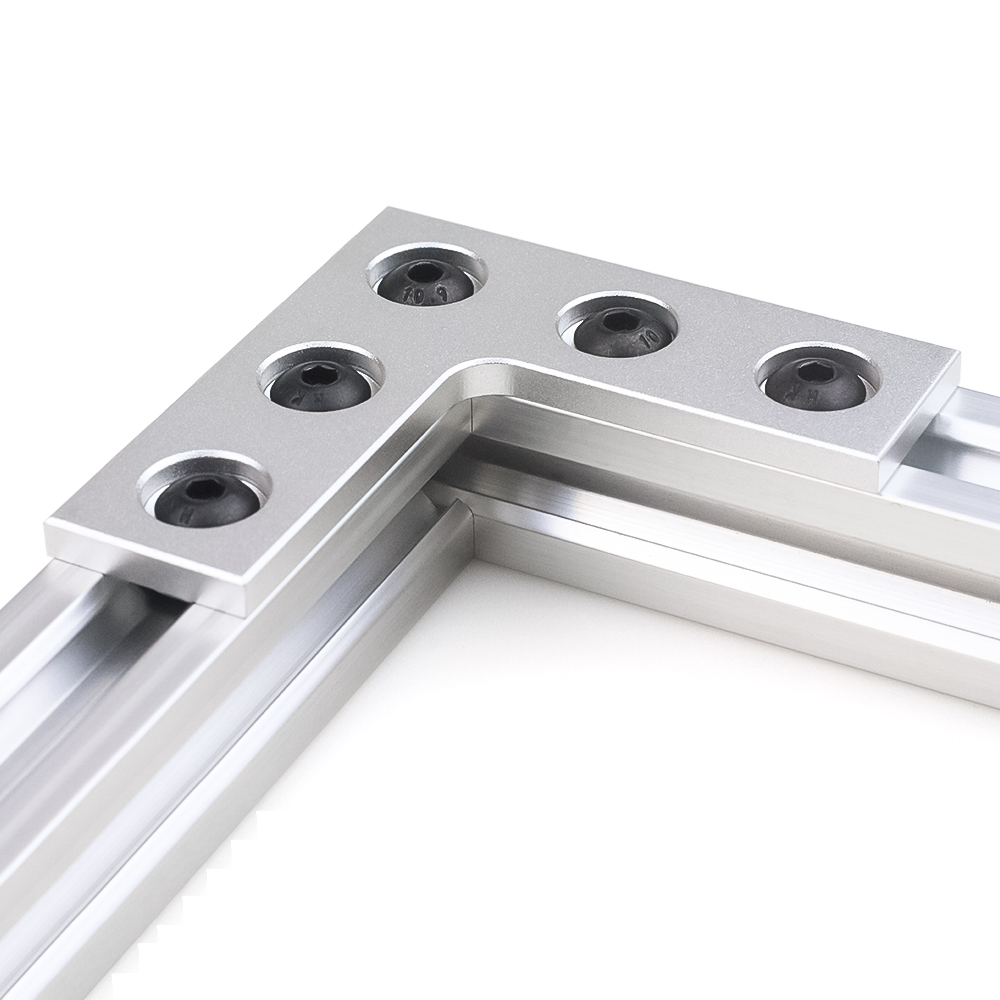 2Pcs/lot L Type 5 Holes 90Degr - Woodworking Joint Types review and price