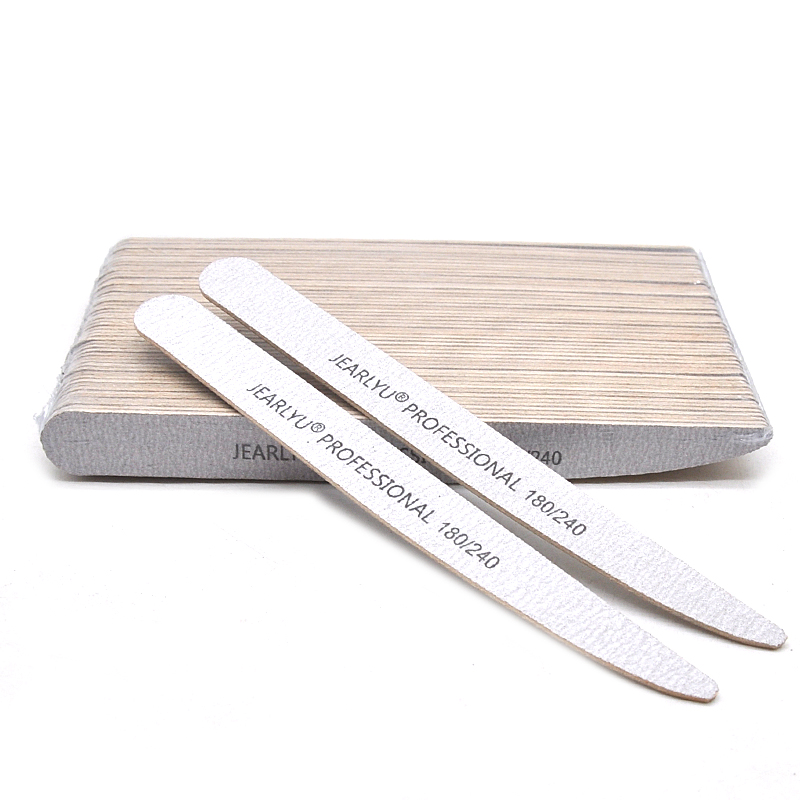 50pcs Lancet Wooden Nail Files - Woodworking Files review and price