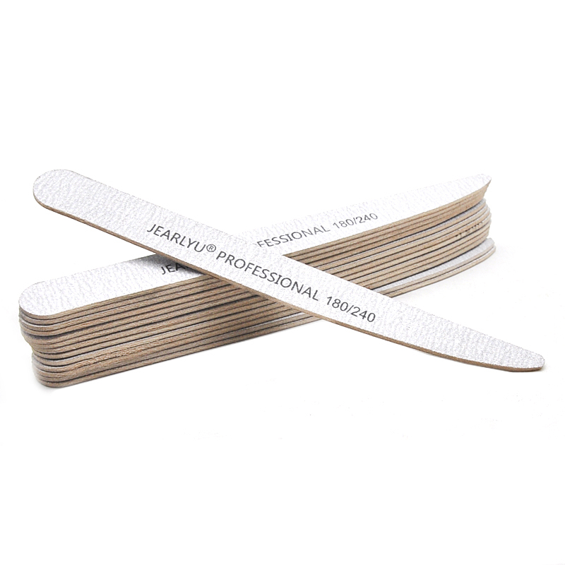 50pcs Lancet Wooden Nail Files - Woodworking Files review and price
