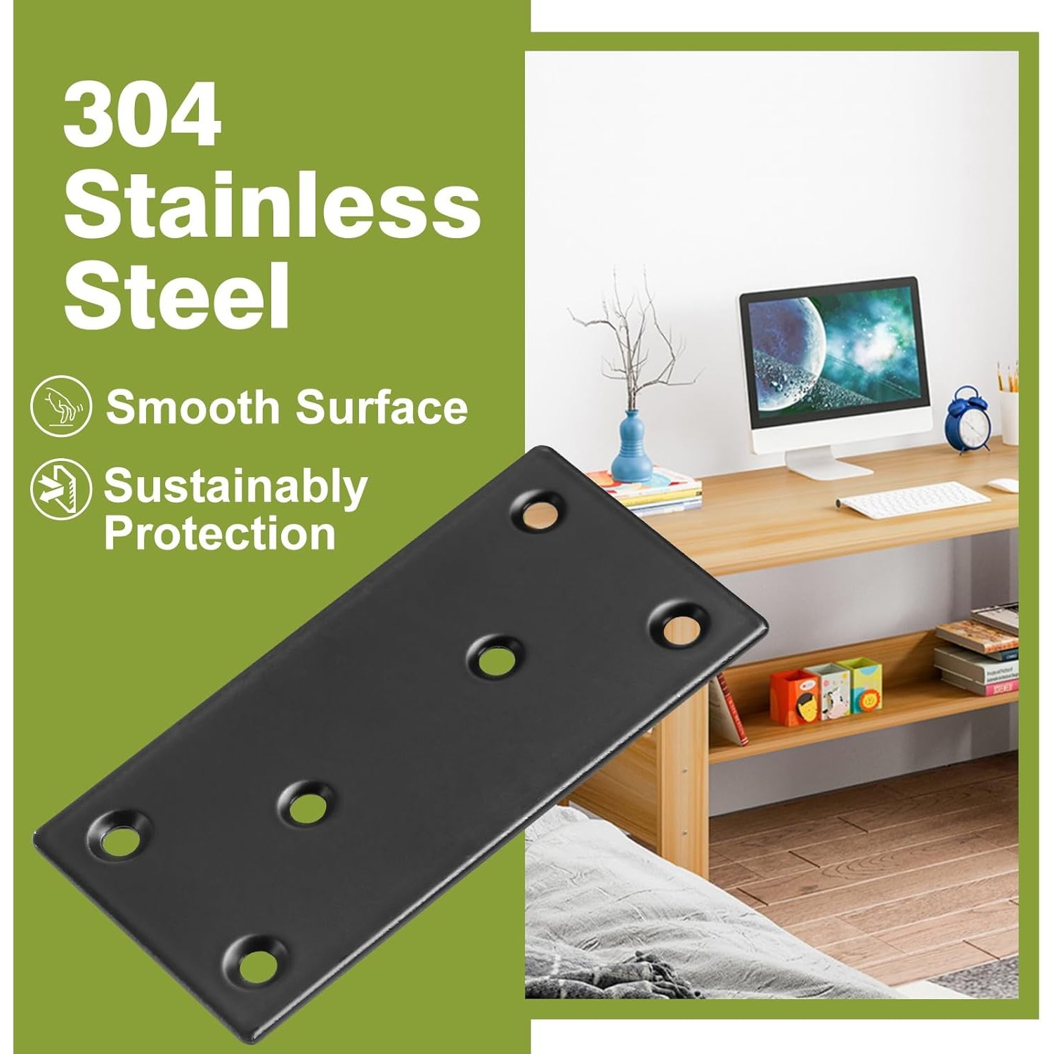 Flat Straight Brace Bracket, B - Woodworking X Brace review and price