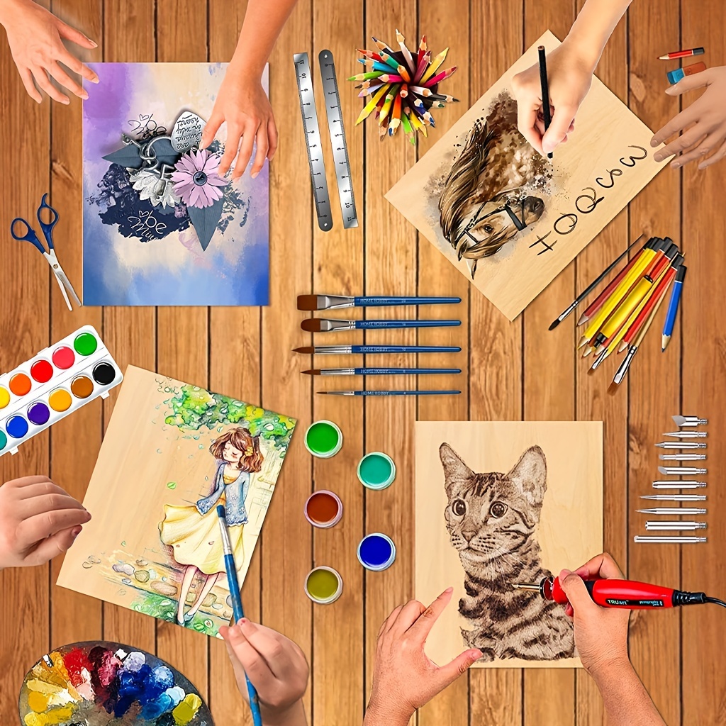 4/8 Pieces of Wood for Crafts  - Woodworking Zone review and price