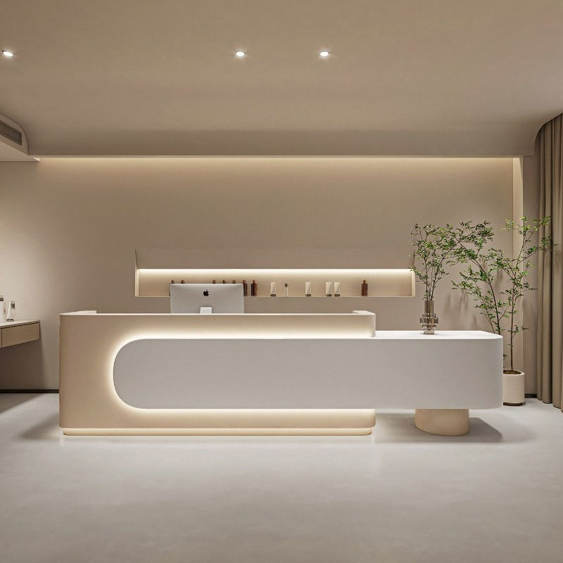 Modern Luxury Reception Desk B - Woodworking Institute review and price