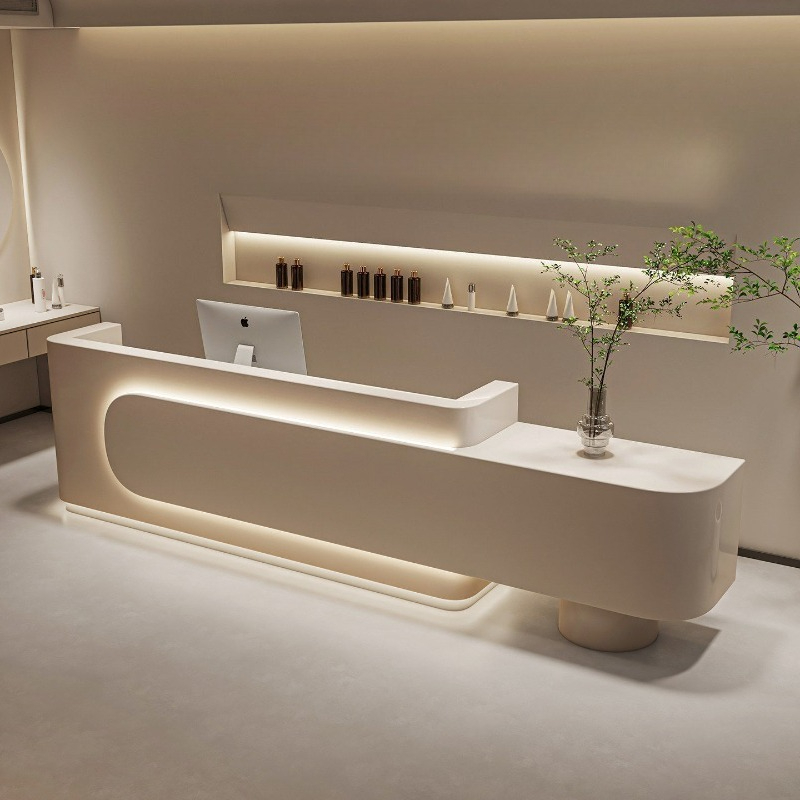 Modern Luxury Reception Desk B - Woodworking Institute review and price
