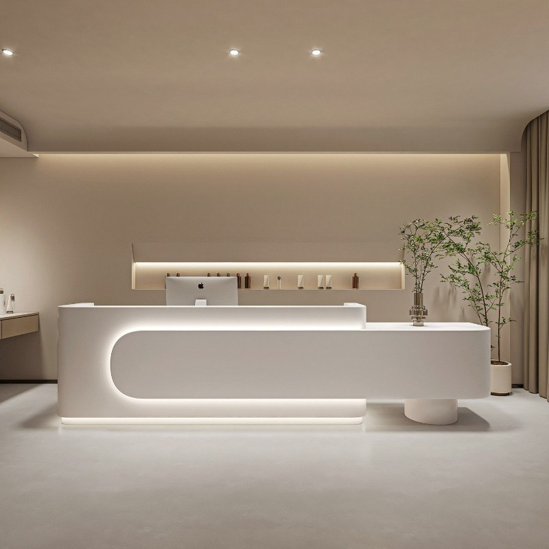 Modern Luxury Reception Desk B - Woodworking Institute review and price