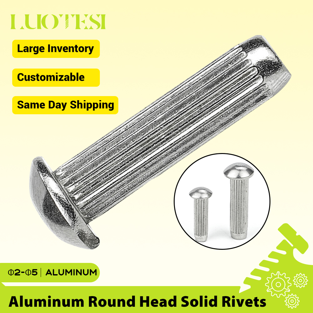 Round Head Solid Rivets Alumin - Woodworking Names review and price